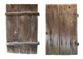 Old wooden doors Royalty Free Stock Photo