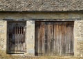 Old Wooden Doors Royalty Free Stock Photo