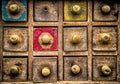 Old Wooden Drawers Royalty Free Stock Photo