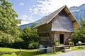 Old wooden farm house