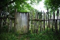 Old wooden fence Royalty Free Stock Photo