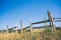 Old wooden fence