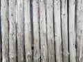 Old wooden fence, closeup, landscape format. Royalty Free Stock Photo