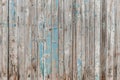 Old wooden fence with cracked paint texture Royalty Free Stock Photo