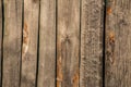 Old wooden fence