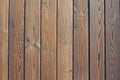 Old wooden fence. wood palisade background. planks texture
