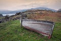 Old wooden fishing boat Royalty Free Stock Photo