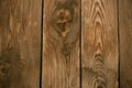 Old wooden floor background. Timber fence, desk surface. Natural color, grunge board, brown weathered table Royalty Free Stock Photo