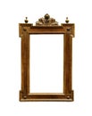 Old wooden frame Royalty Free Stock Photo