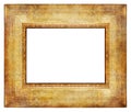 Old wooden frame Royalty Free Stock Photo