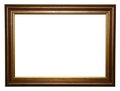 Old wooden frame Royalty Free Stock Photo