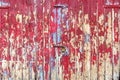 Old wooden garage doors or gates textured background Royalty Free Stock Photo