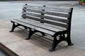 Old Wooden Garden Bench / Outdoor Seating Royalty Free Stock Photo