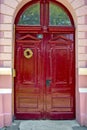 Old wooden gate