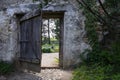 Old wooden gate Royalty Free Stock Photo