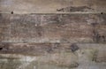 Old wooden grunge horizontal background