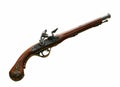 Old wooden gun Royalty Free Stock Photo