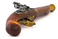 Old Wooden Gun Lower Side Royalty Free Stock Photo