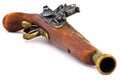 Old Wooden Gun Upper Side Royalty Free Stock Photo