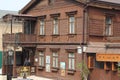 Old wooden historic house