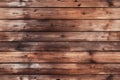 Old wooden horizontal tiled planks. Generative AI