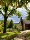 Old wooden house built in 1971 at east Tennessee.