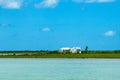 old wooden house in the keys near key west Royalty Free Stock Photo