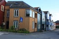 Old wooden house in Trondheim Royalty Free Stock Photo