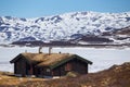 Old wooden house at the Tyin