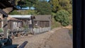 Old wooden houses at china camp SP