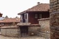 Old wooden houses in Zheravna (Jeravna). Royalty Free Stock Photo