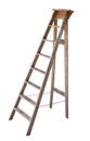 Old wooden ladder Royalty Free Stock Photo