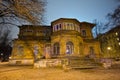 Old wooden manor Gromovs mansion in Saint Petersburg