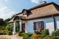 Wooden manor house in Lublin, Poland Royalty Free Stock Photo