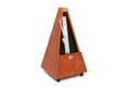 Old wooden metronome Royalty Free Stock Photo