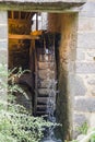 The old wooden mill wheel Royalty Free Stock Photo