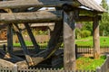 Old wooden mill wheel Royalty Free Stock Photo