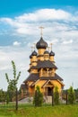 Old wooden Orthodox Church Royalty Free Stock Photo