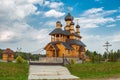 Old wooden Orthodox Church Royalty Free Stock Photo