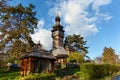 Old wooden orthodox churches Royalty Free Stock Photo