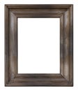 Old wooden picture frame Royalty Free Stock Photo