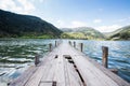 Old wooden pier