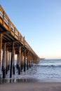 Old Wooden Pier, Ventura, CA Royalty Free Stock Photo