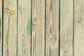 Old wooden plank background. Peeling green paint on old boards. Copying space Royalty Free Stock Photo