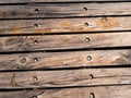 Old wooden planks gritty wood texture background Royalty Free Stock Photo