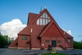 Old wooden church in Kiruna, Sweden