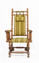 Old wooden rocking chair Royalty Free Stock Photo