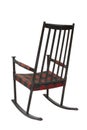 Old wooden rocking chair Royalty Free Stock Photo