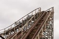 Abandoned roller coaster Royalty Free Stock Photo