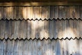 Old Wooden Roof Tiles Background